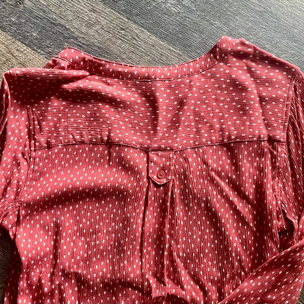 Market & Spruce top - 3/4 length - size small - Picture 6 of 8